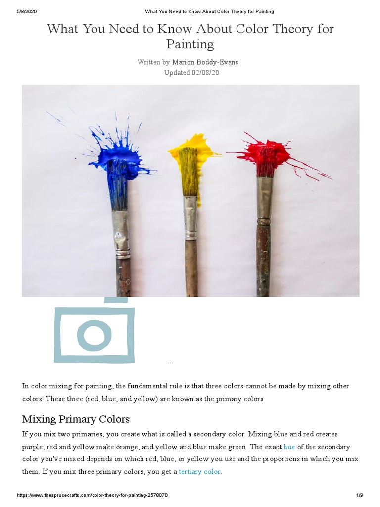 What You Need To Know About Color Theory For Painting Yellow Color