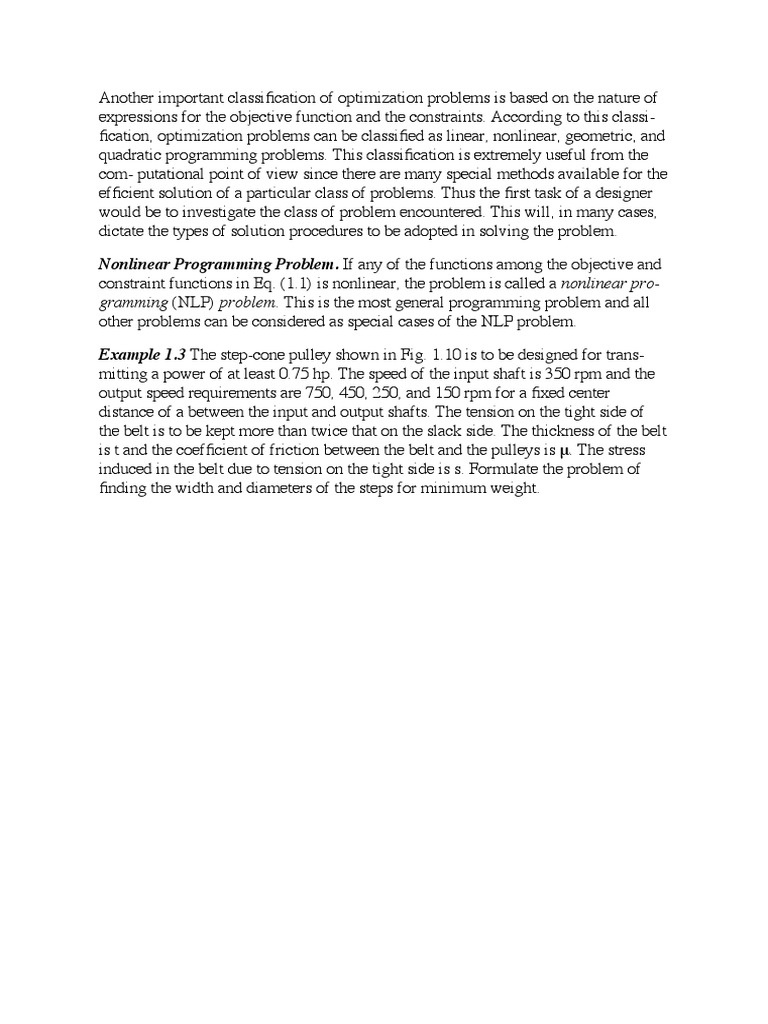 Nonlinear Programming Problem Example | PDF | Teaching Methods ...