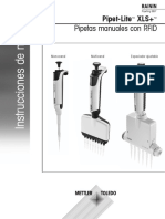 Manual Pipeta Rainin PDF