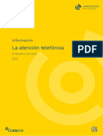 La Atencion Telefonica PDF