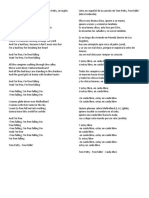 Letra de la canción Free fallin.docx