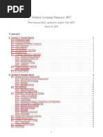 2017 Machine Learning Summary v4 PDF