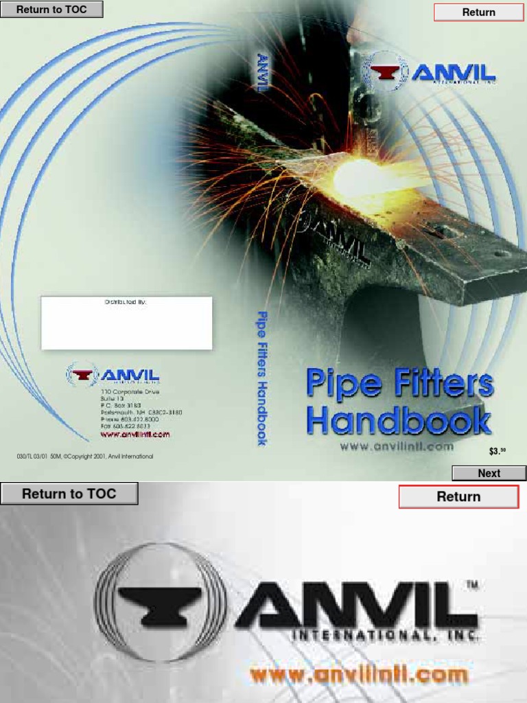 Book B. Pipefitters Handbook PDF PDF Pipe (Fluid Conveyance) Screw