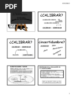 Incertidumbre Tipo A y B en Metrología | PDF | Incertidumbre | Medición
