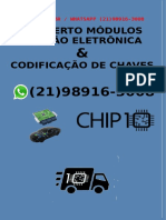 MÓDULOS INJEÇÃO ELETRÔNICA  E CHAVES CODIFICADAS                                65879W987REW46FDFDS56FDSAFDSAGFDS