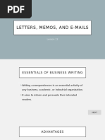 Modified Block Format Letter Guide | PDF