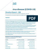 Coronavirus (COVID-19) Situation Report-108