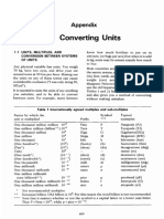 Converting Units: Appendix