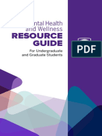 Resource Guide: Mental Health and Wellness