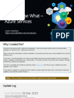 When To Use What-Azure Services