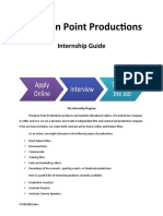 Sturgeon Point Productions Internship Guide