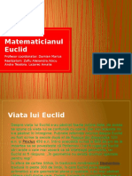 Matematicianul Euclid