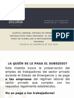 Instructivo Subsidio PDF