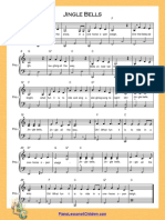 Jingle Bells C Major Easy Piano PDF