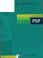 TU Fuerza - ES Mi Medida: Manual de Uso Progresivo y Diferenciado de La Fuerza Policial