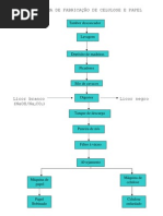 Fluxograma Defabrica de Celulose