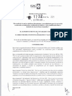 RESOLUCION 1732 DE 2018 (Rectificacion Cabidas y Linderos) PDF