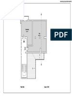 Plan Pod Scara 1:100: Garsoniera