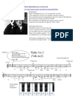 Vals 2 - Shostakovich - Score
