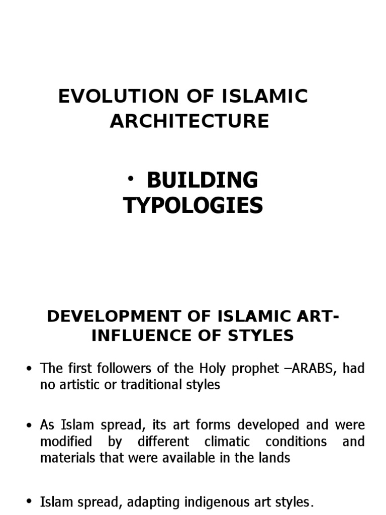Islamic Architecture: Key Structures & Styles | PDF | Mosque ...