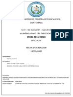 Proceso de Ejecucion de Laudo Arbitral.