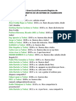 Registro de Conversaciones ELEMENTOS DE UN SISTEMA DE CALIBRACION 2020 - 05 - 07 12 - 18