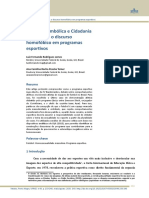 Violência simbólica e Cidadania no Futebol