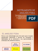 Instrumento de Analisis Foda - 1