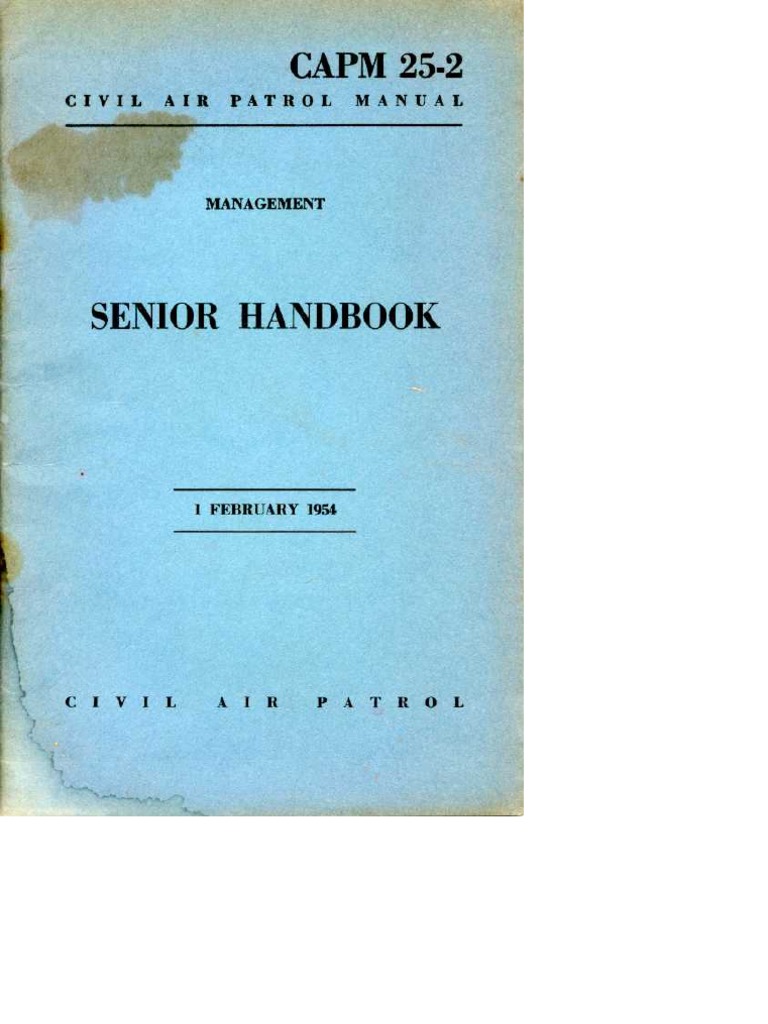 Civil Air Patrol Cadet Senior Handbook | PDF