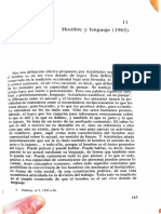 Hombre y Lenguaje Gadamer PDF