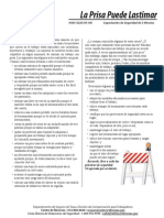 La Prisa Puede Lastimar PDF