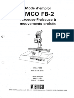 EMCO FB2 Manual Francias