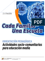 Actividad Sociocomunitaria Ed Media - MPPE PDF