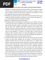 Moção Centro de Saúde 22-12-2010