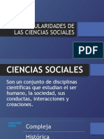 Particularidades de Las Ciencias Sociales