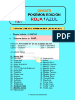 (CHEATS) Pokémon E. Roja-Azul PDF