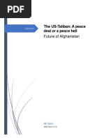 US Taliban Deal