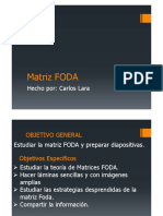 Matriz FODA PDF