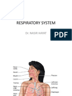Respiratory System: Dr. Nasir Hayat