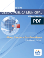 #1 Plano Diretor e Gestão Urbana