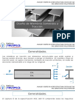 Diseño de Miembros Solicitados A Tracción PDF