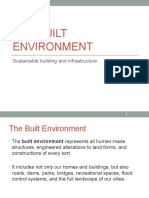 The Built Environment: Sustainable Building and Infrastructure