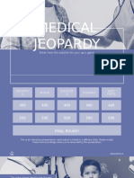 Medical Jeopardy by Slidesgo