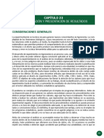 23.-Interpretación y Presentación de Resultados