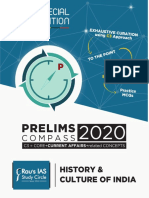 History & Culture - Pre Compass 2020 - Rau's IAS