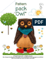 Backpack "Owl": Crochet Pattern