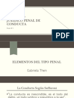 Concepto Jurídico Penal de Conducta