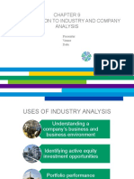 Industry & Company Analysis Chapter 9