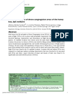 2012 Landscape Analysis of Drone Congregation Areas of The Honey Bee