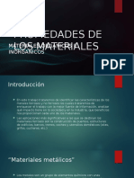 Propiedades de Los Materiales